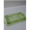 Image 5 : Uranium Glass Butter Dish Bottom - 4.5" x 7"