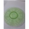 Image 5 : Uranium Glass Cameo Ballerina Serving Plate - 10"