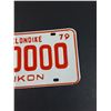 Image 3 : The Klondike Yukon License Plate - 1979