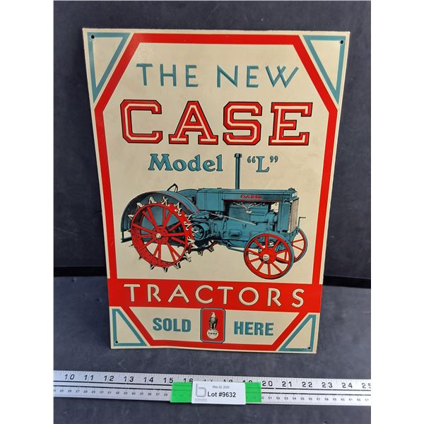 Case Tractors Wall Sign 16 x 11"