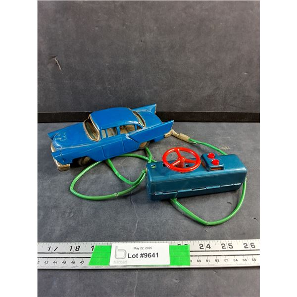Vintage Wired Remote Control Toy Car - As Is