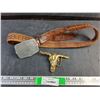 Image 1 : Cowboys Leather Belt and Bull Belt Buckle
