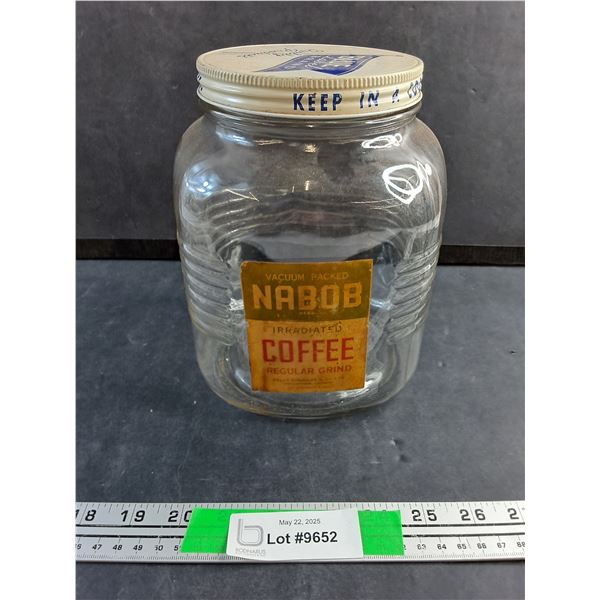Nabob Coffee Jar
