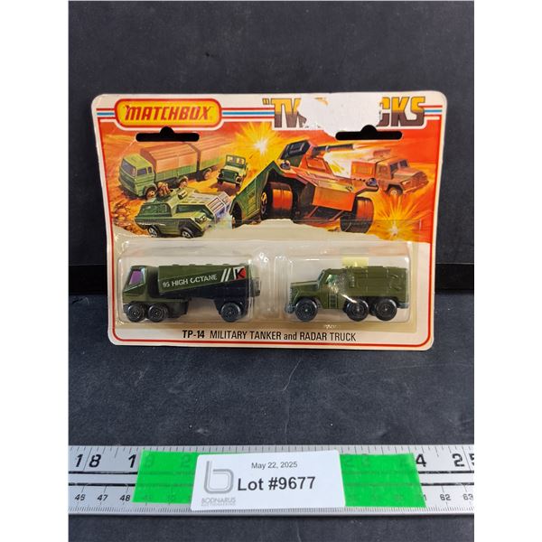 Matchbox TP14 Military Tanker and Radar Truck