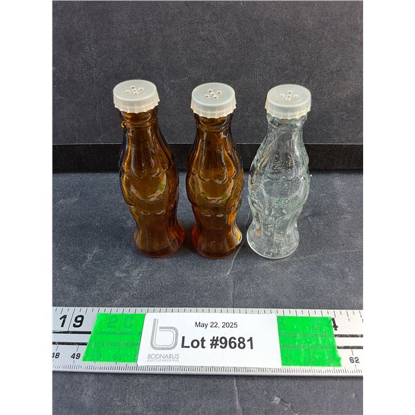 Vintage Coca Cola Bottle Spice Shakers