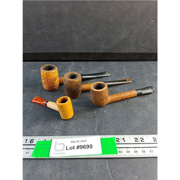 (4)  Smoking Tobacco Pipes