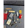 Image 3 : Hand Warmer, Various Lighters, Folding Knives and Calgary 88 Olympic Patch