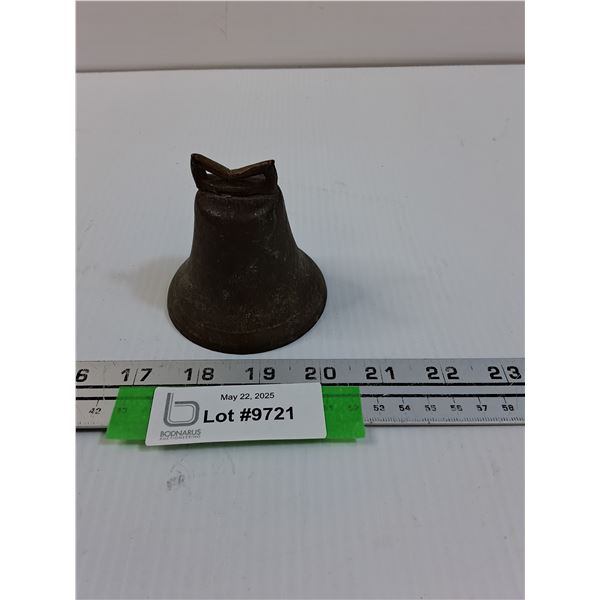 Brass Vintage Bell -  4" x 3.5"