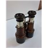 Image 2 : Vintage Metal & Leather Binoculars - 6" x 4.5"
