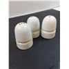 Image 2 : (3) CPR Ceramic Insulators