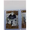 Image 2 : (2) Hockey Trading Cards: Junior Rookies - Tim Horton & Lorne Worsley - CANNOT Guarantee Authenticit