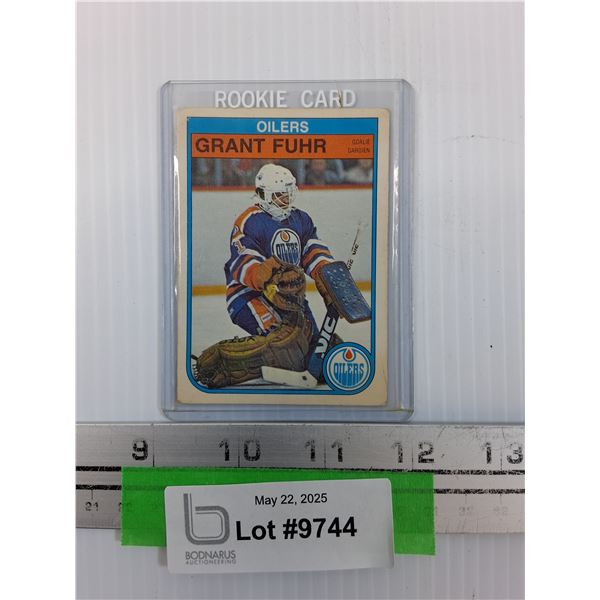 OPC Grant Fuhr Rookie Hockey Trading Card - 1982 - CANNOT Guarantee Authenticity