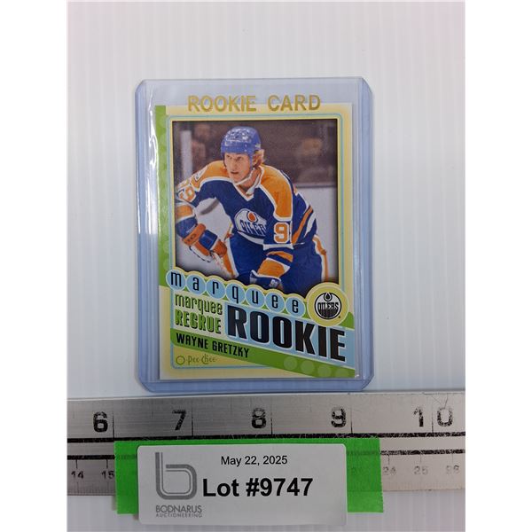 OPC Wayne Gretzky Marquee Rookie Hockey Trading Card - 2012-13 -CANNOT Guarantee Authenticity