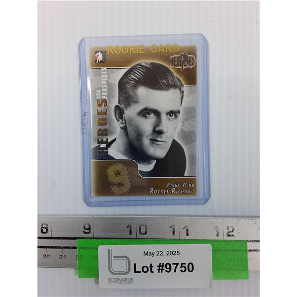 Heros & Prospects Maurice Richard Hockey Trading Card - 2004 Edition - CANNOT Guarantee Authenticity