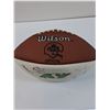 Image 6 : Saskatchewan Roughriders Wilson Football (40+) Signatures