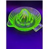 Image 2 : Uranium Glass Juicer - 6" Diameter