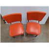 Image 2 : *(2) Miniature Cushioned Chairs 13 x 13 x 23"