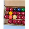 Image 2 : Gendron High Grade English Snooker Balls w/Box