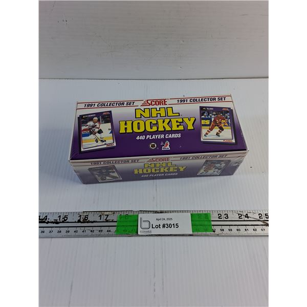 Score 1991 NHL Hockey Collector Card Set - Sealed