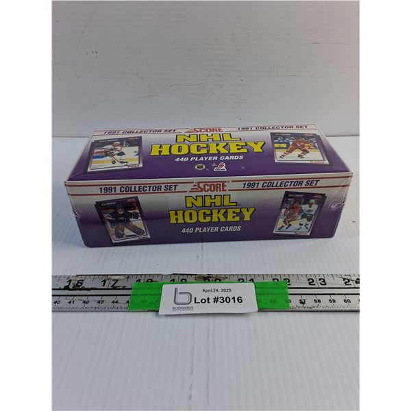 Score 1991 NHL Hockey Collector Card Set - Sealed