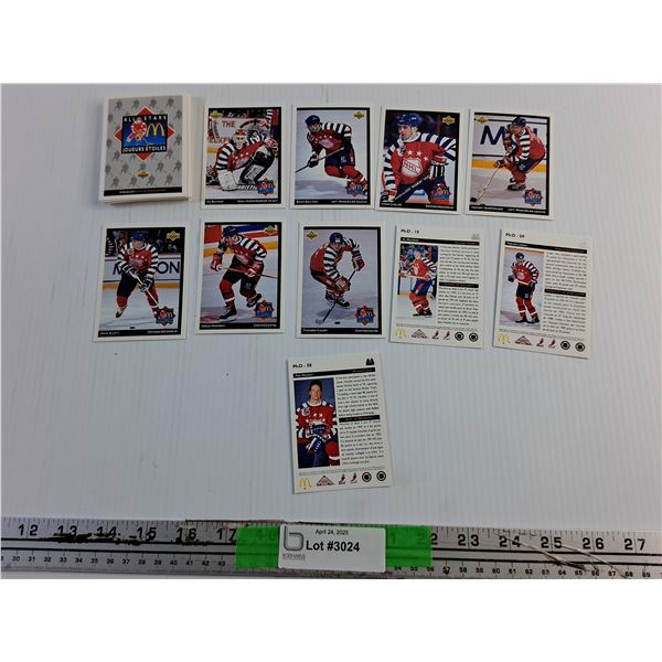 Upper Deck All Stars McDonalds Series Trading Hockey Cards - Authenticity Not Guaranteed