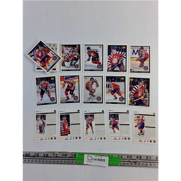 Upper Deck All Stars McDonalds Series Trading Hockey Cards - Authenticity Not Guaranteed