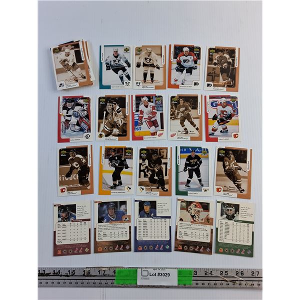 Upper Deck All Stars Retro McDonalds Series Trading Hockey Cards - Authenticity Not Guaranteed