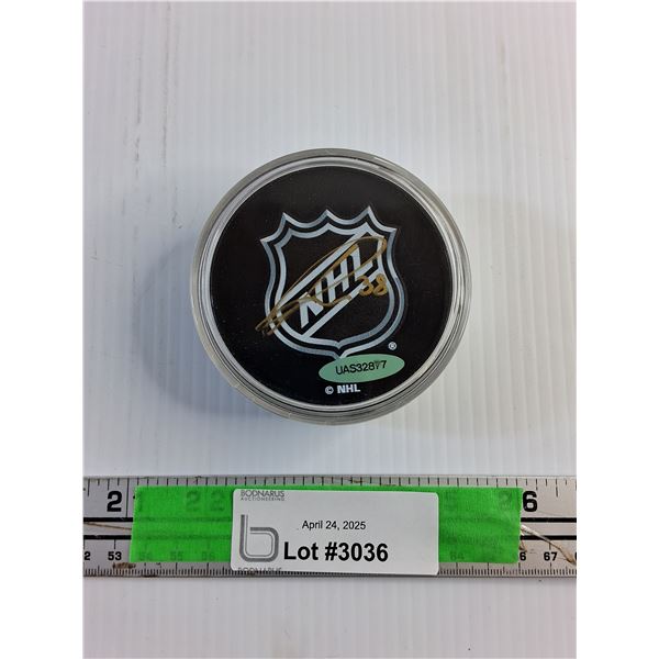 Autographed NHL Hockey Puck - Authenticity Not Guaranteed