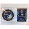 Image 2 : O Pee Chee Jack Eichel Trading Hockey Card and Hockey Puck