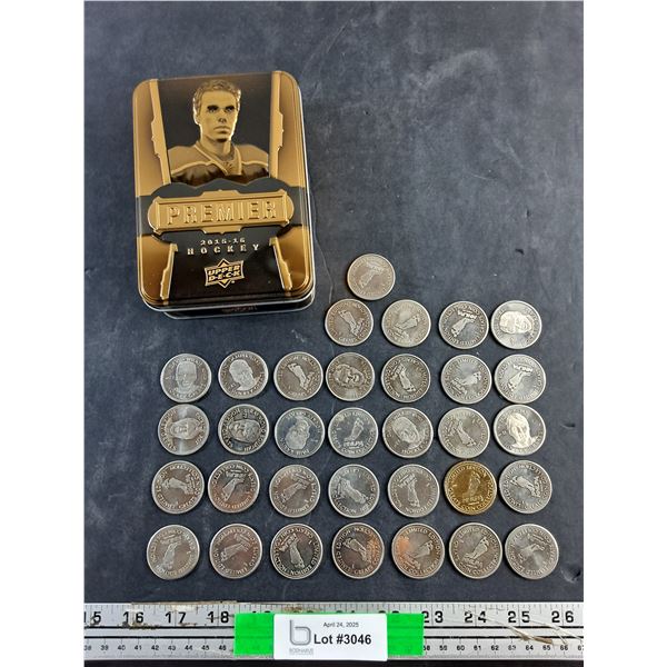 NHLPA Limited Edition Greats Coin Collection