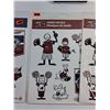Image 4 : CFL Montreal Alouettes Color Emblem, Team & Family Decals and LED Night Light