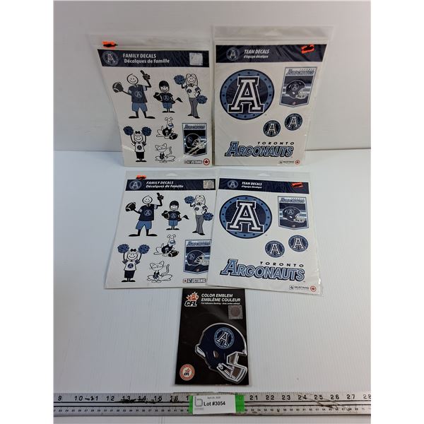 CFL Montreal Alouettes Color Emblem and Family Decals