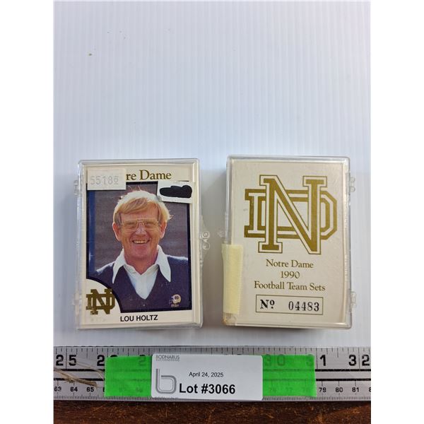 Notre Dame 1990 Football Team Sets