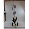 Image 1 : (3) Fishing Rods with Reels - As is