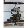 Image 3 : (3) Fishing Rods with Reels - As is