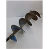 Image 3 : * Reversible 1/2" Drill/Power Auger 58" Long x 8" Hole Dia - Tested - Cannot Ship!