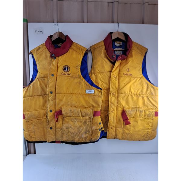 * Pair of XXL Mustang "Cruiser Class" Life Jackets - As is