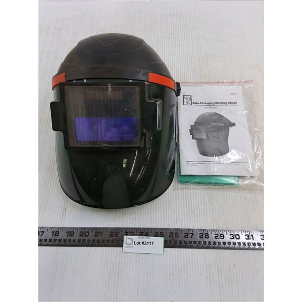 Power Fist Auto-Darkening Welding Shield
