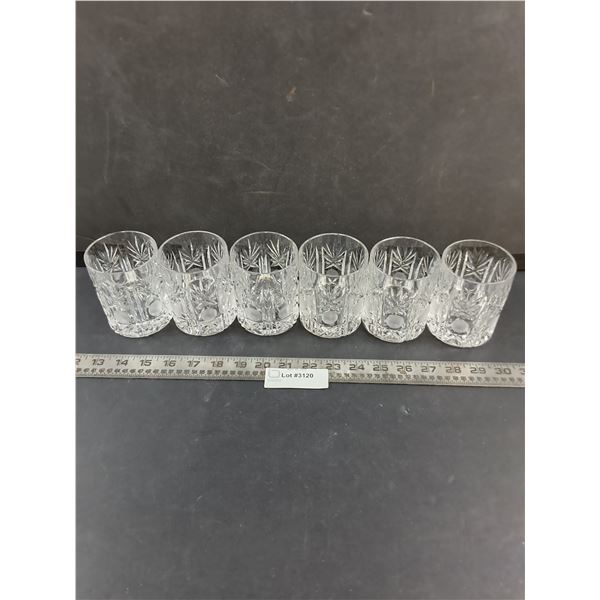Set of 6 Glass Tumblers