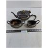 Image 1 : Vintage Silver-Plated Tea Service - As is