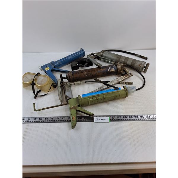 Grease & Caulking Guns Lot