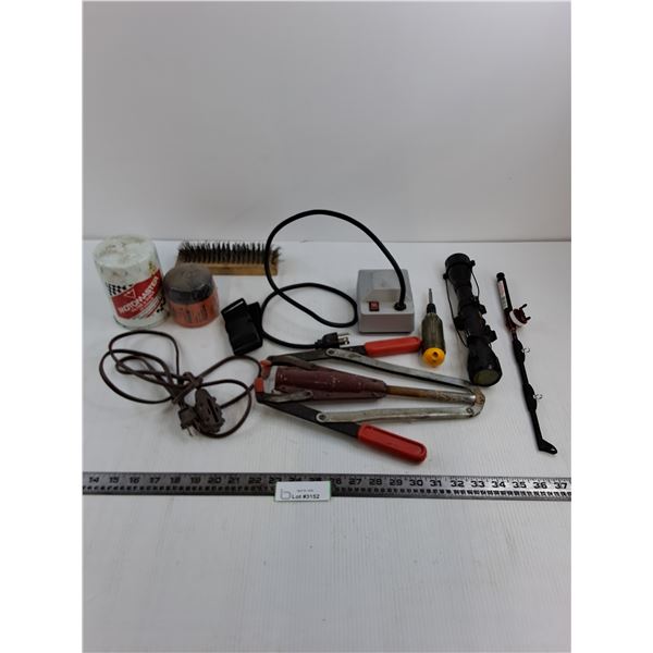 Cork Sealer, Oil Filters, Scope, Misc.