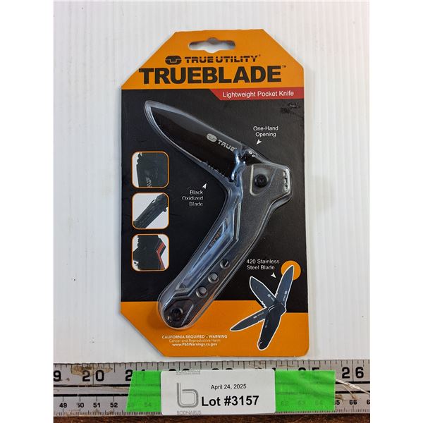 Trueblade Lightweight Pocket Knife - Sealed