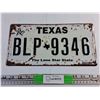 Image 1 : Texas Front License Plate