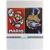 Image 1 : Mario and Back to the Future Wall Signs - 12 x 8"