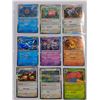 Image 2 : (9) Various Holographic Pokemon Trading Cards - Authenticity Not Guaranteed