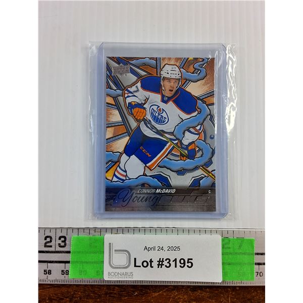 Upper Deck Connor McDavid ROOKIE Trading Hockey Card - Authenticity Not Guaranteed