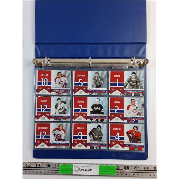 100th Anniversary Upper Deck Montreal Canadians Rookie Hockey Trading Cards