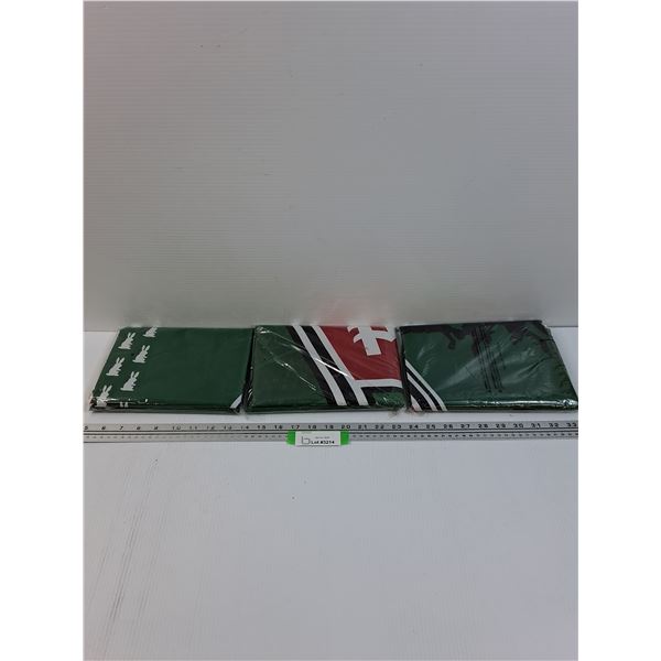 (3) Pilsner Flags - Sealed in Package