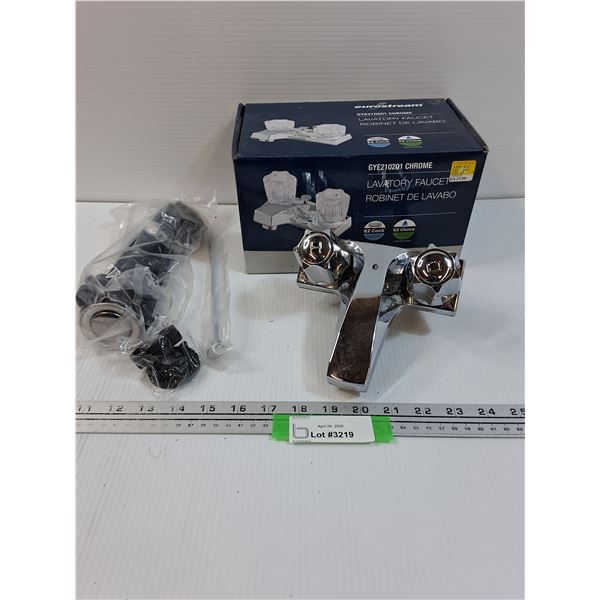 Eurostream Bathroom Sink Faucet - Appears All There, As Is